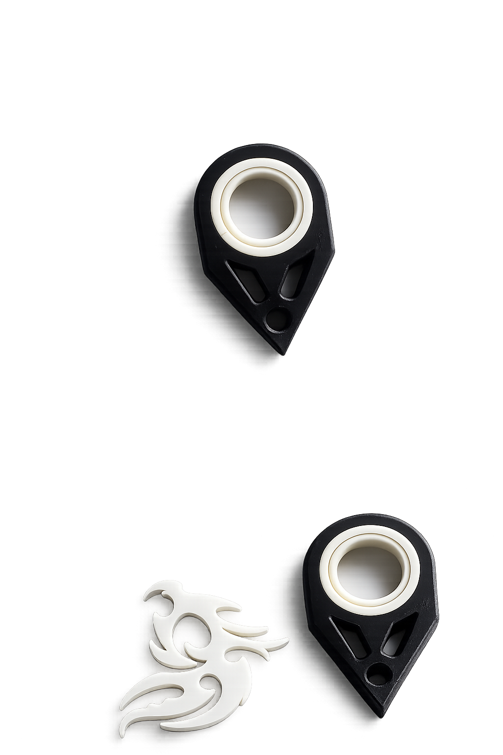 Close-up of V1KEY bearing mechanism